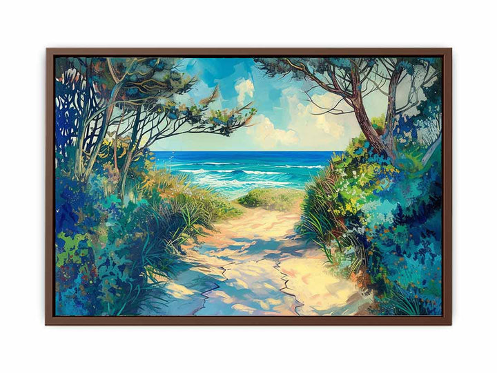 Beach Path  Art Painting