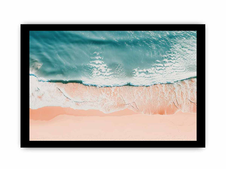  Beach Print framed Print