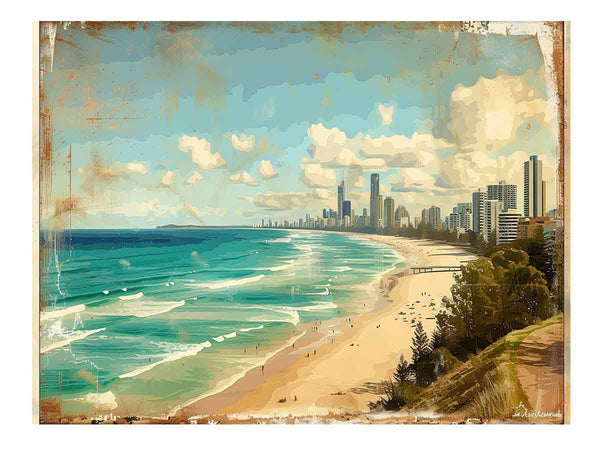  Beach Framed  Art Print