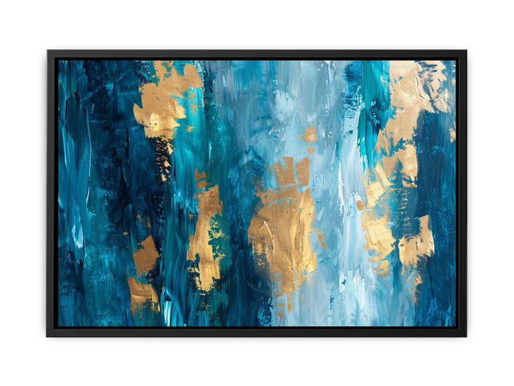 Abstract Gold Luxury Painting