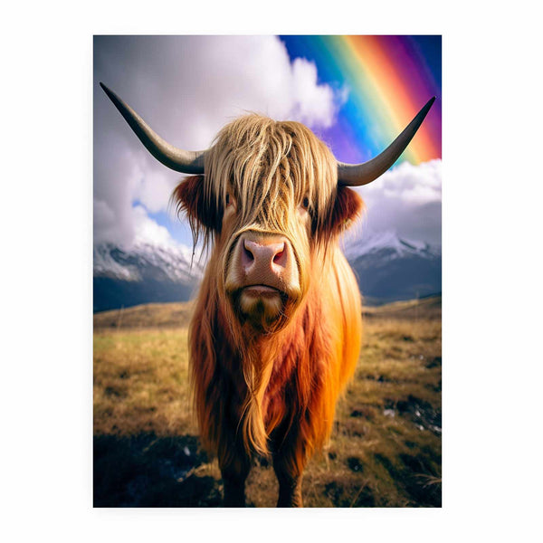 Highland Cow Painting