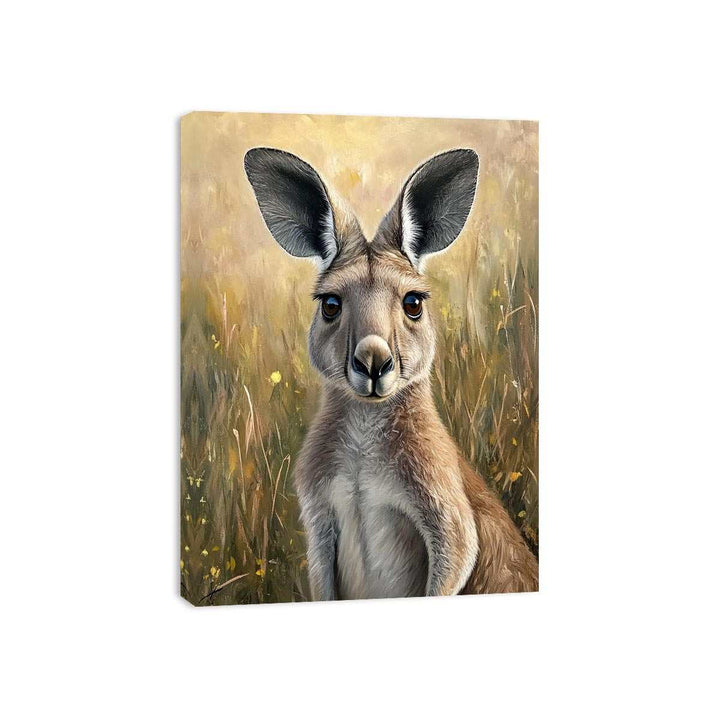 Kangaroo Canvas Print