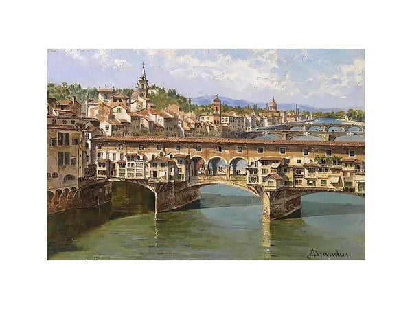 Ponte Vecchio Florence by Antonietta Brandeis