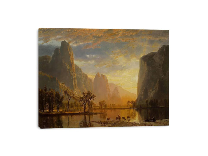 Valley of the Yosemite 1864  Painting