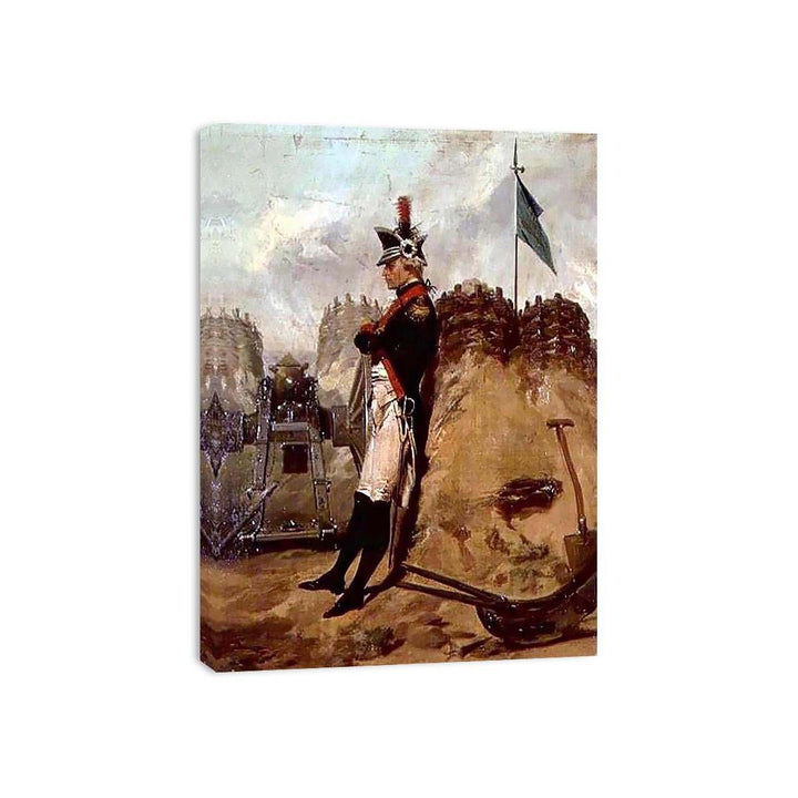 Alexander Hamilton in the Uniform of the New York Artillery  Painting
