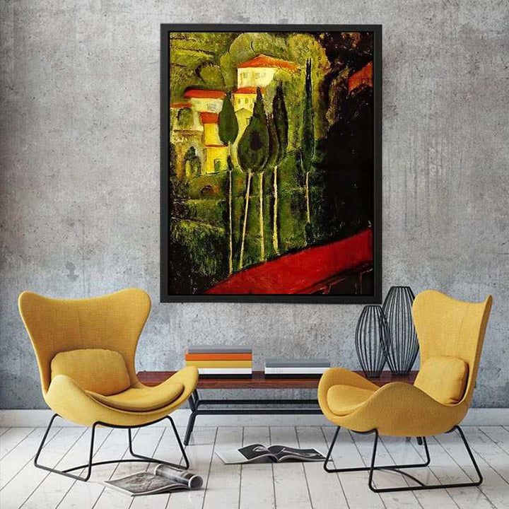 Paesaggio del Midi  Painting