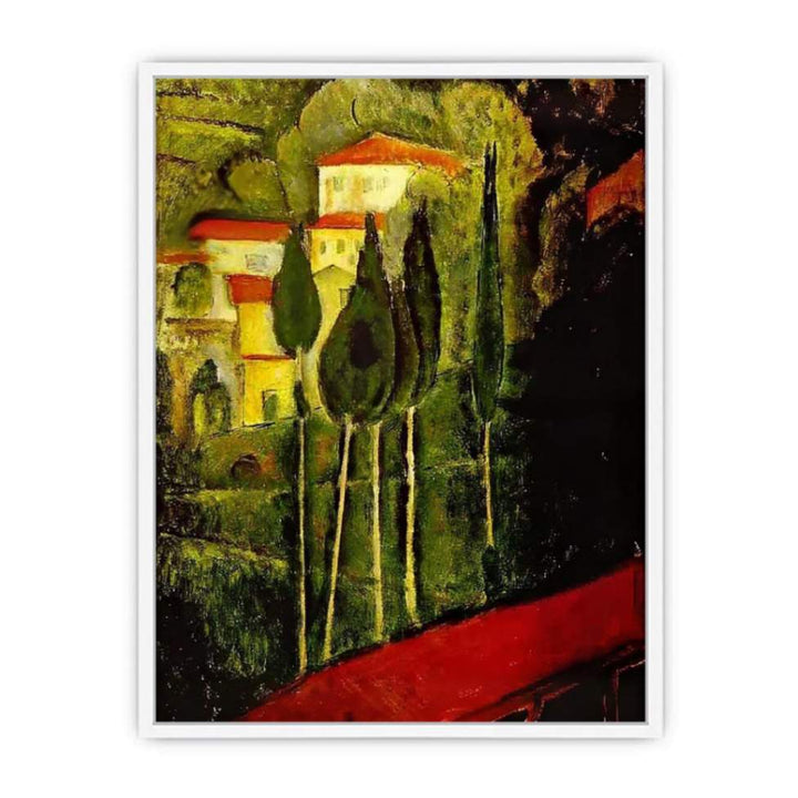 Paesaggio del Midi Framed Print