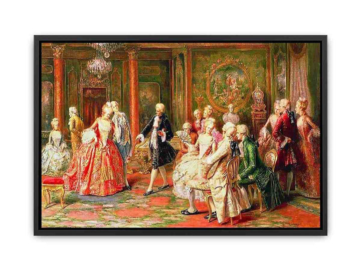 The Waltz by A. Zoffoli Canvas Print