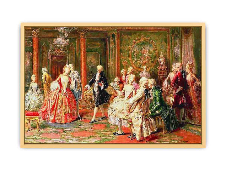 The Waltz by A. Zoffoli Streched canvas