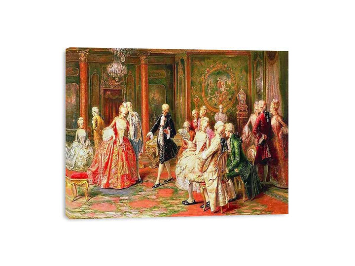 The Waltz by A. Zoffoli  Painting
