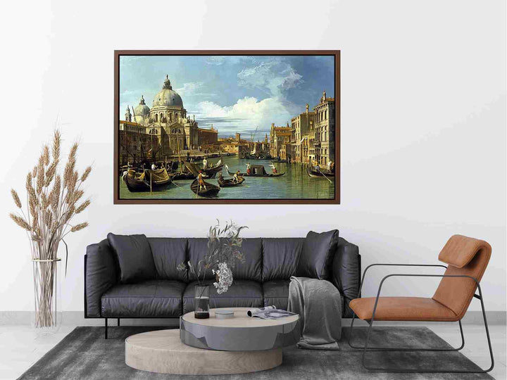 The Entrance to the Grand Canal, Venice, c.1730 Painting