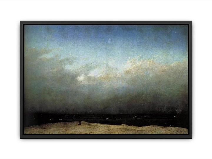 Monk by the Sea 1809 Canvas Print