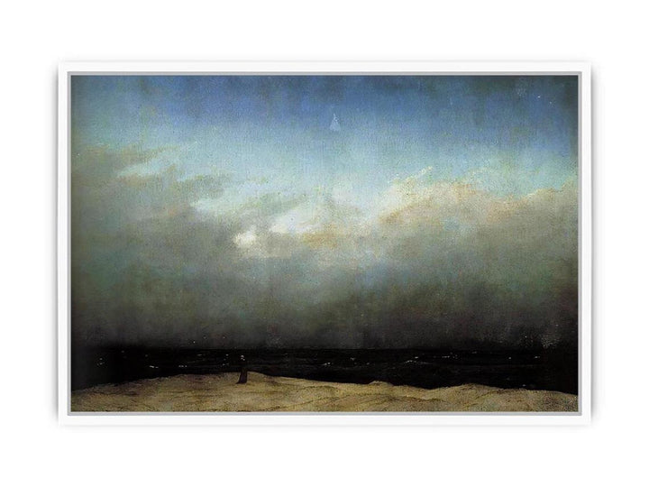 Monk by the Sea 1809 Framed Print