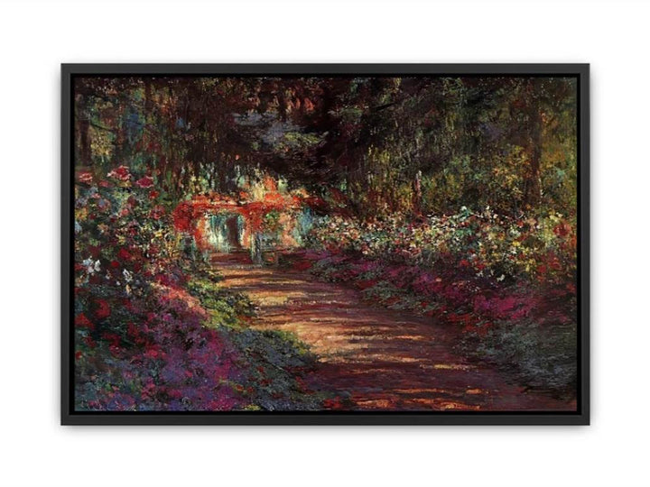 The Flowered Garden Canvas Print