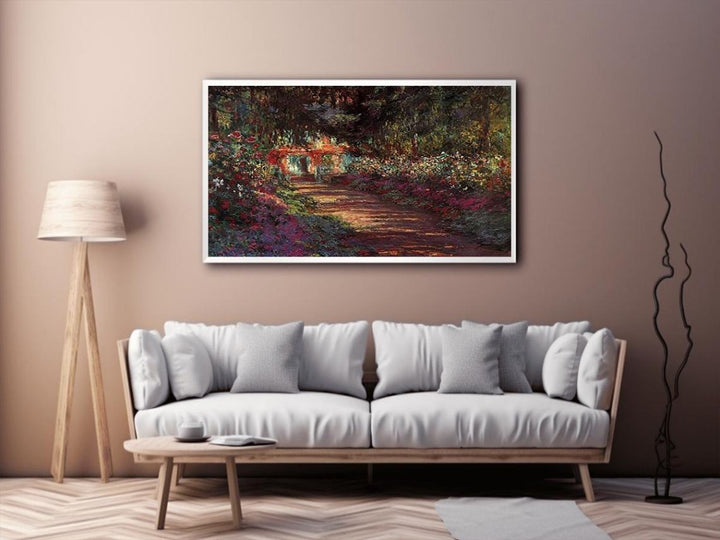 The Flowered Garden  Painting