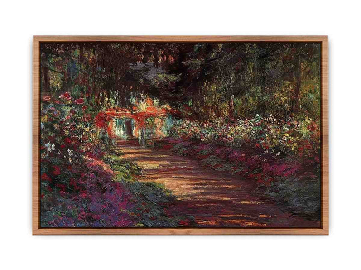 The Flowered Garden  Poster