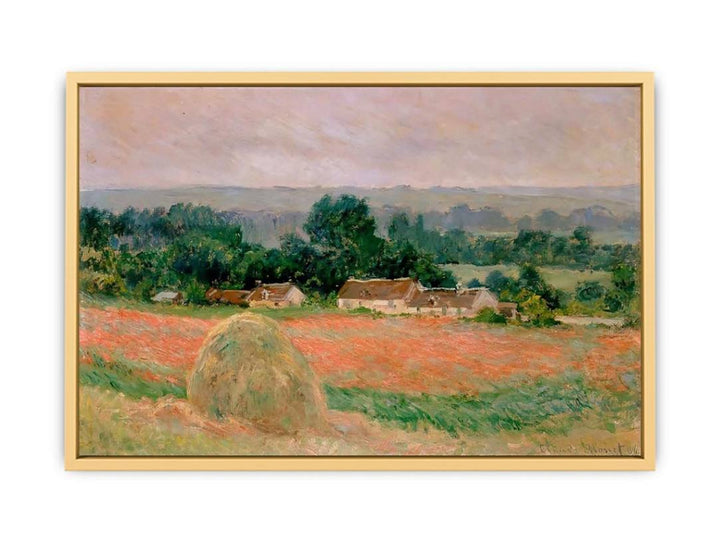 A Haystack Streched canvas
