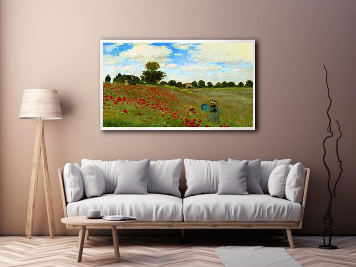 Poppies At Argenteuil  Painting