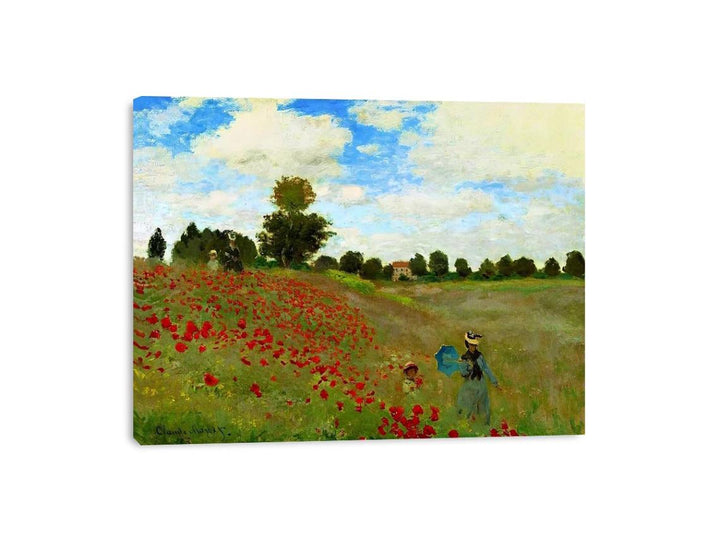 Poppies At Argenteuil  Painting