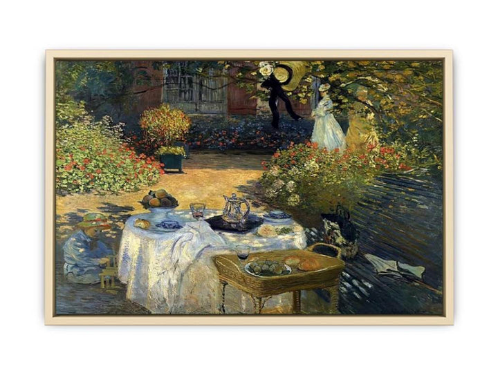 The Luncheon (Monet's Garden At Argenteuil)  Art Print