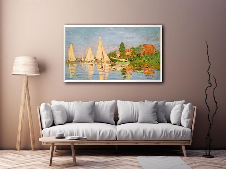 Regatta At Argenteuil  Painting