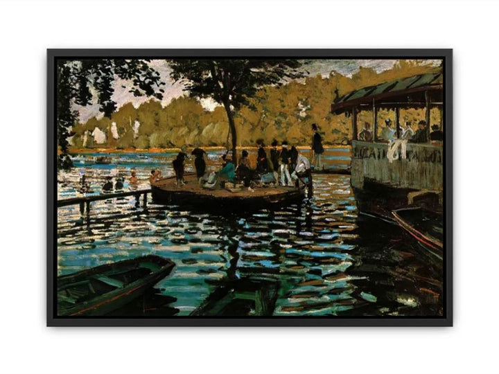 La Grenouillere Canvas Print