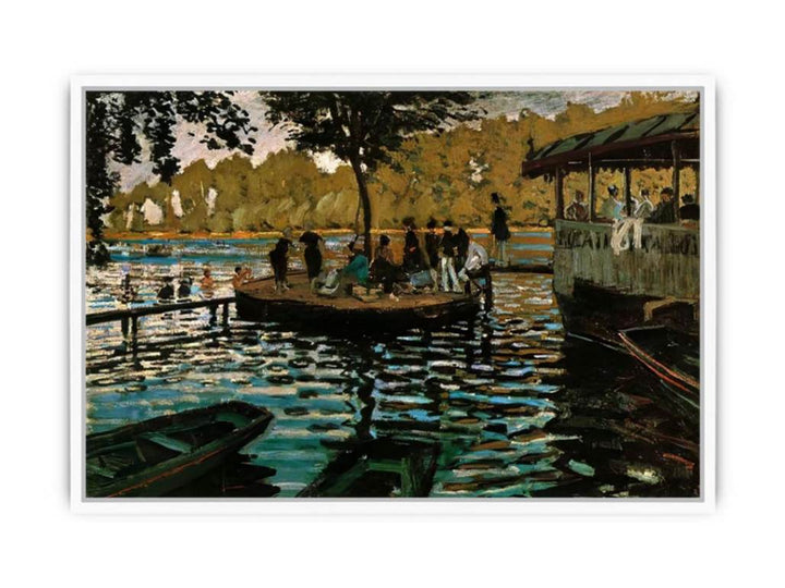 La Grenouillere Framed Print