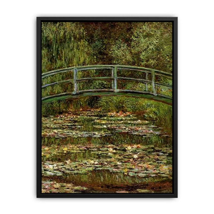 The Water Lily Pond Aka Japanese Bridge Canvas Print