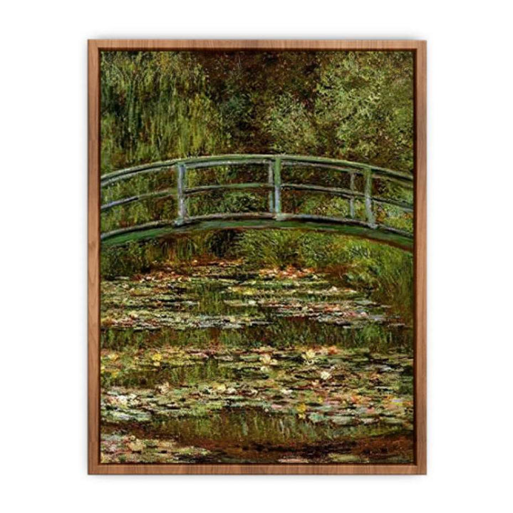 The Water Lily Pond Aka Japanese Bridge  Poster