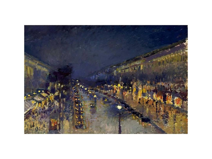 Boulevard Montmartre; Night Effect
