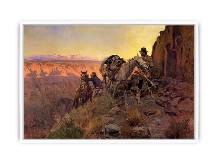 When Shadows Hint Death Framed Print