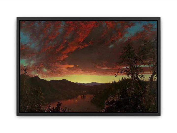Twilight in the Wilderness Canvas Print