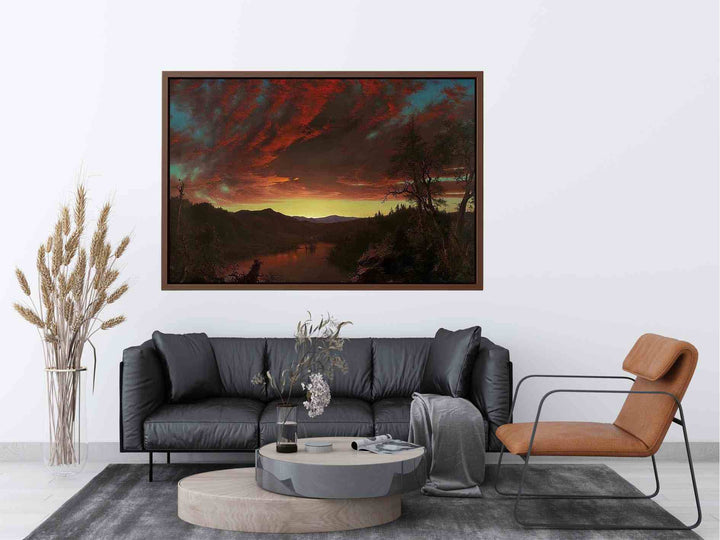 Twilight in the Wilderness Painting