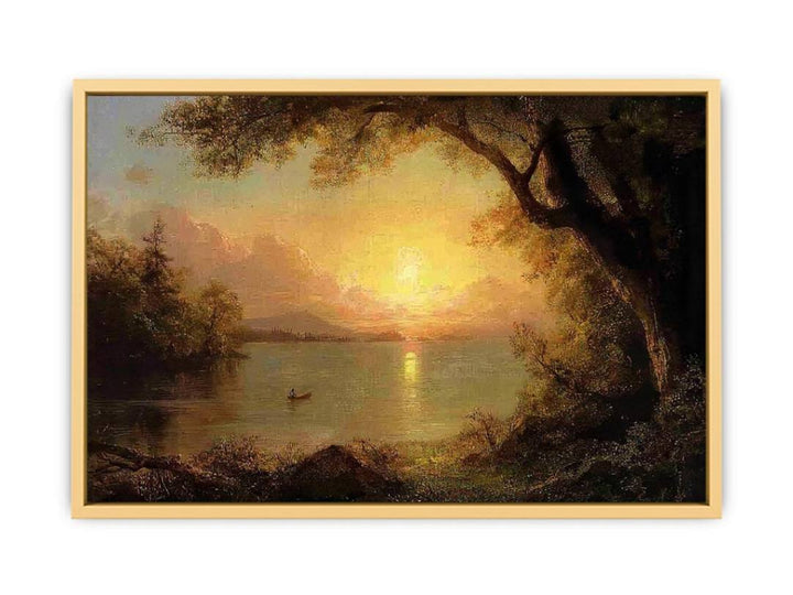 Landscape In The Adirondacks Streched canvas