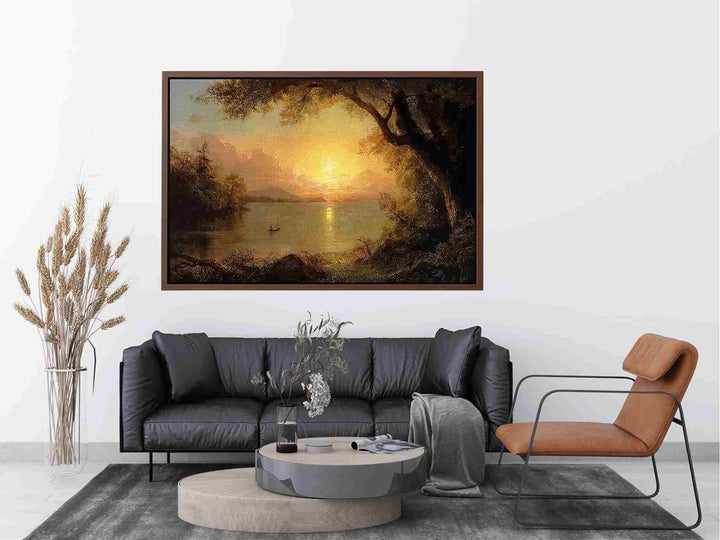 Landscape In The Adirondacks Painting