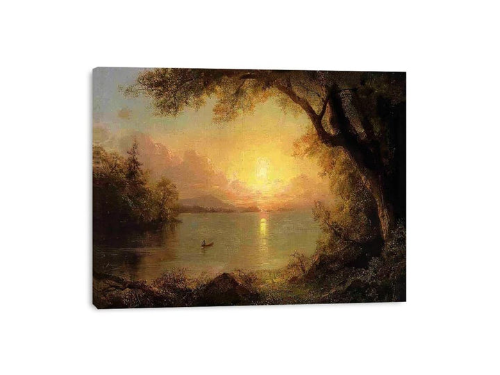 Landscape In The Adirondacks  Painting