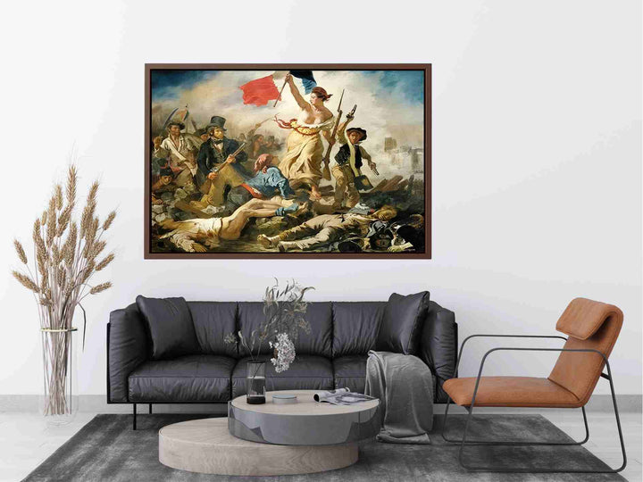 Liberty Leading the People Painting Painting