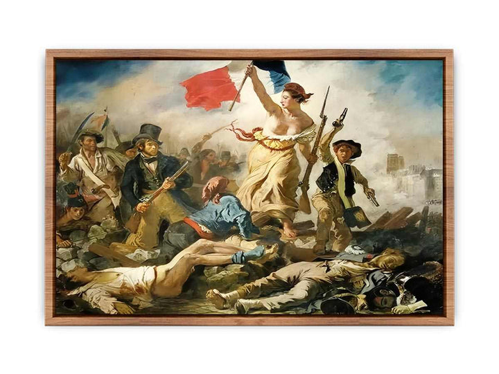Liberty Leading the People Painting  Poster