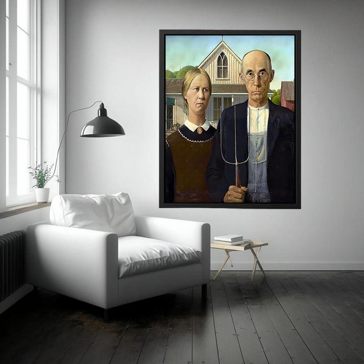 American Gothic Prints Painting