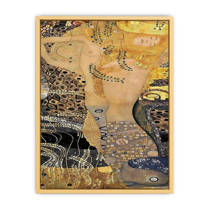Water Serpents I Streched canvas