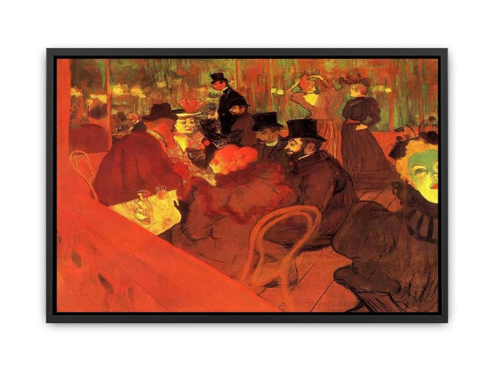 At The Moulin Rouge Canvas Print
