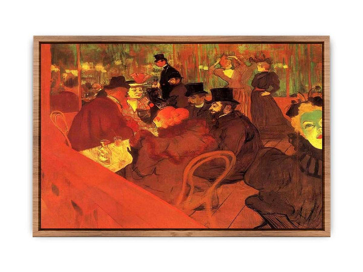 At The Moulin Rouge  Poster