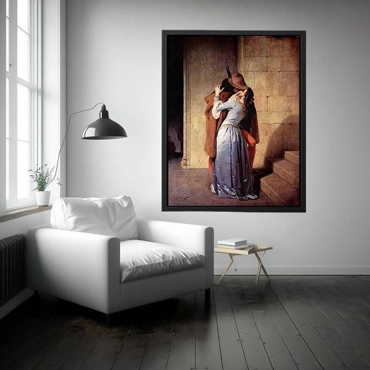 The Kiss by Francesco Paolo Hayez Painting