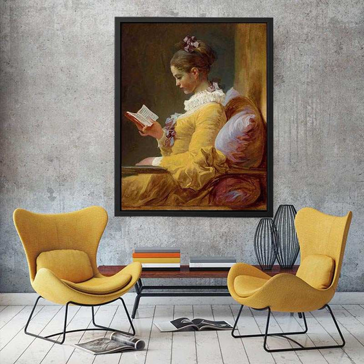 A Young Girl Reading c. 1776  Painting