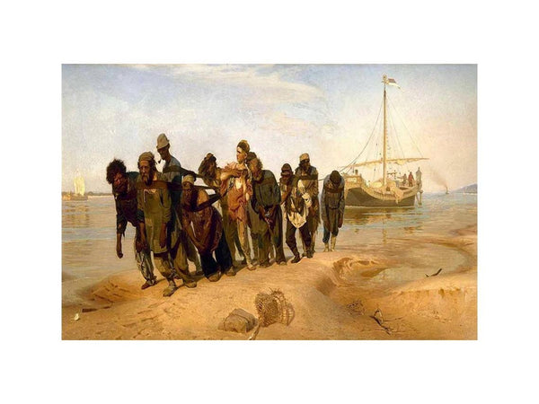 Barge Haulers on the Volga
