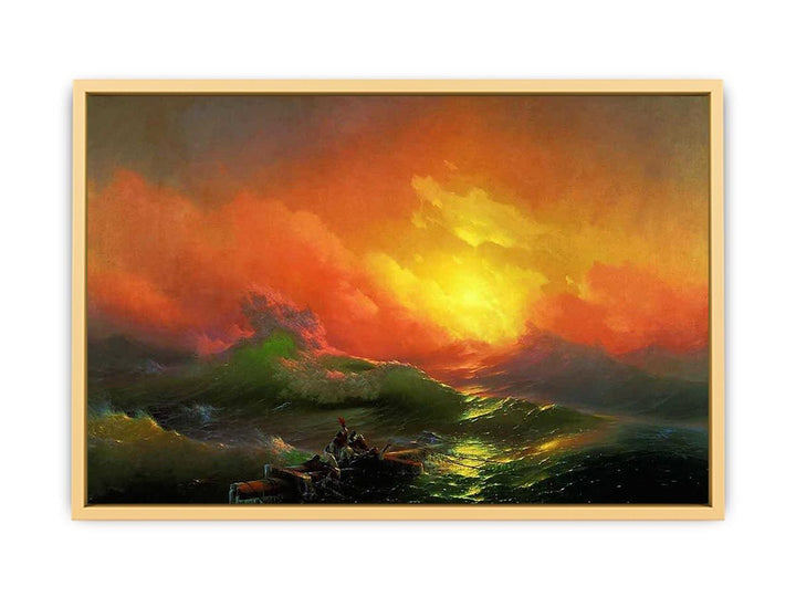 The Ninth Wave (1850) Streched canvas
