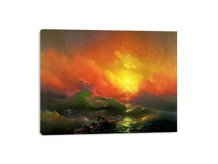 The Ninth Wave (1850)  Painting