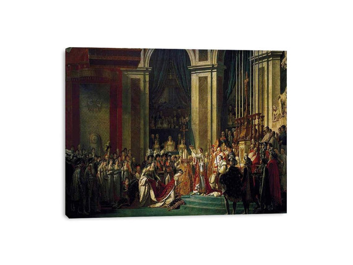 Consecration of the Emperor Napoleon I and Coronation of the Empress Josephine 1805-07  Painting