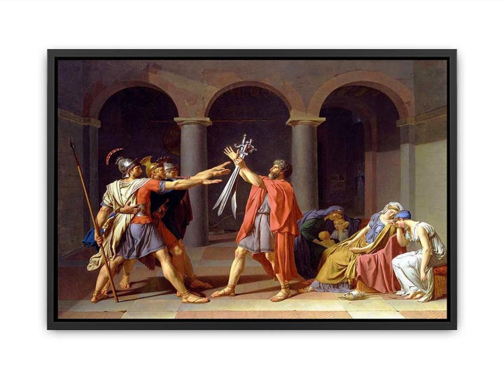 The Oath of the Horatii 1784 Canvas Print