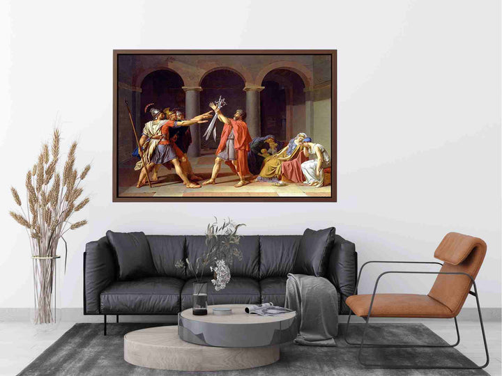 The Oath of the Horatii 1784 Painting